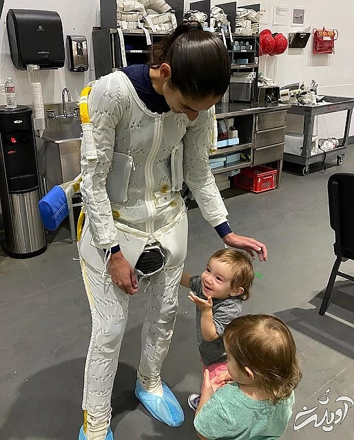 (تصاویر) گشت و گذار فرزندان فضانورد ایرانی در آزمایشگاه ناسا مقبلی